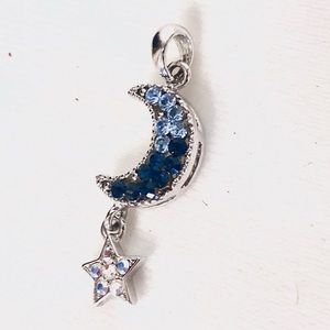 Moon and Star Pendant